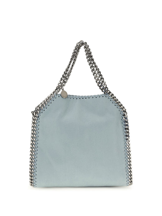 Stella Mccartney Top Handle Bag — Blue Polyester
