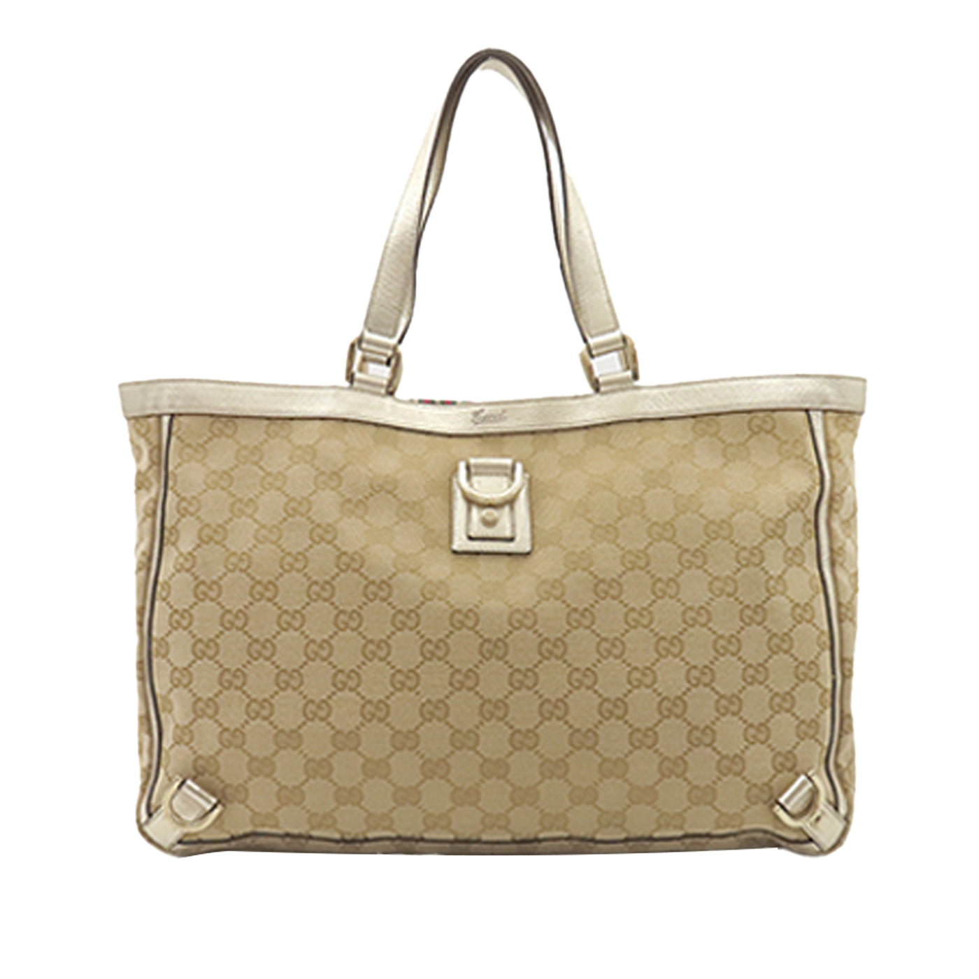 GG Canvas Abbey D Ring Tote - Image 1