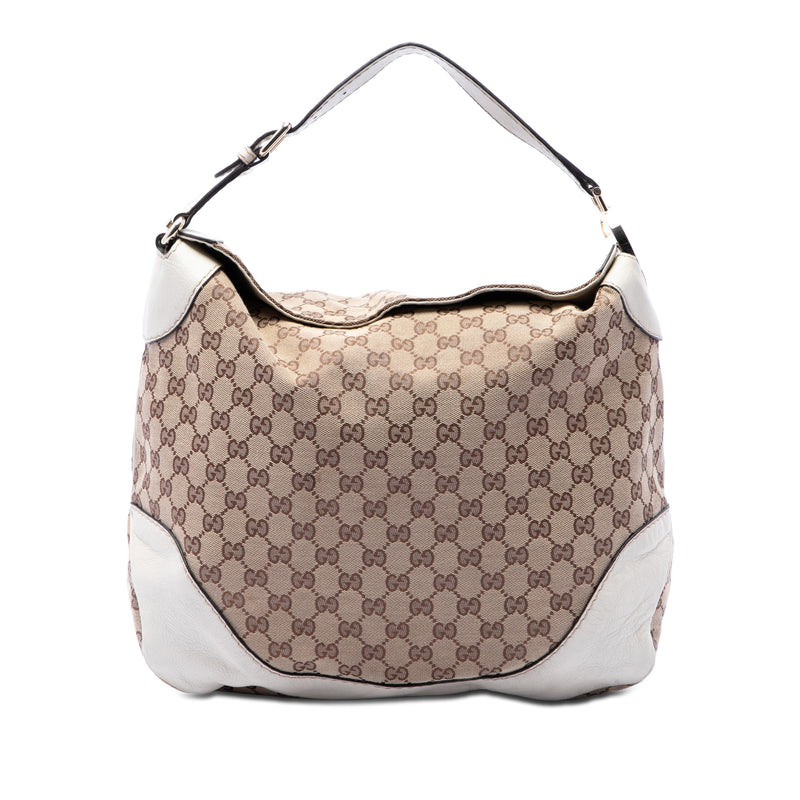 GG Canvas Charlotte Hobo