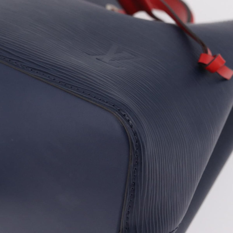Louis Vuitton Neonoe Limited Edition Colored Damier Navy Leather Bag