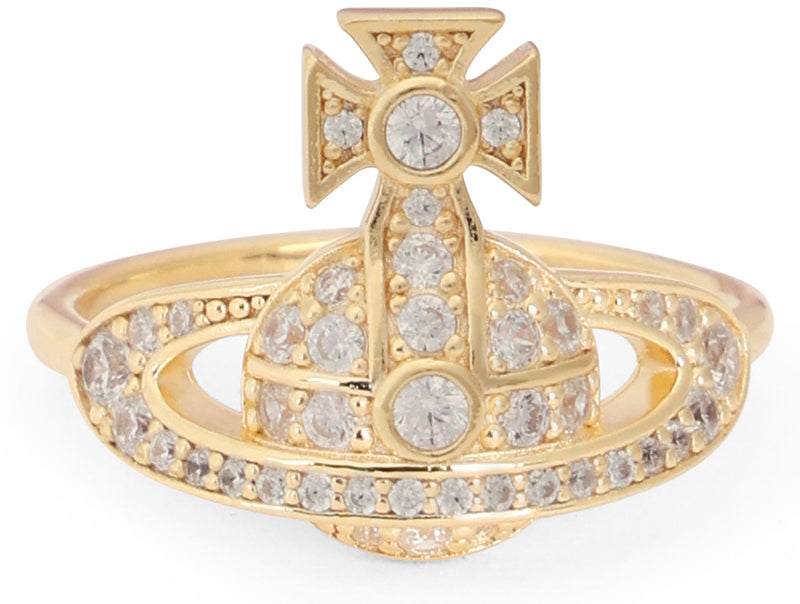 Vivienne Westwood Little Orb Ring — Gold Silver Rings