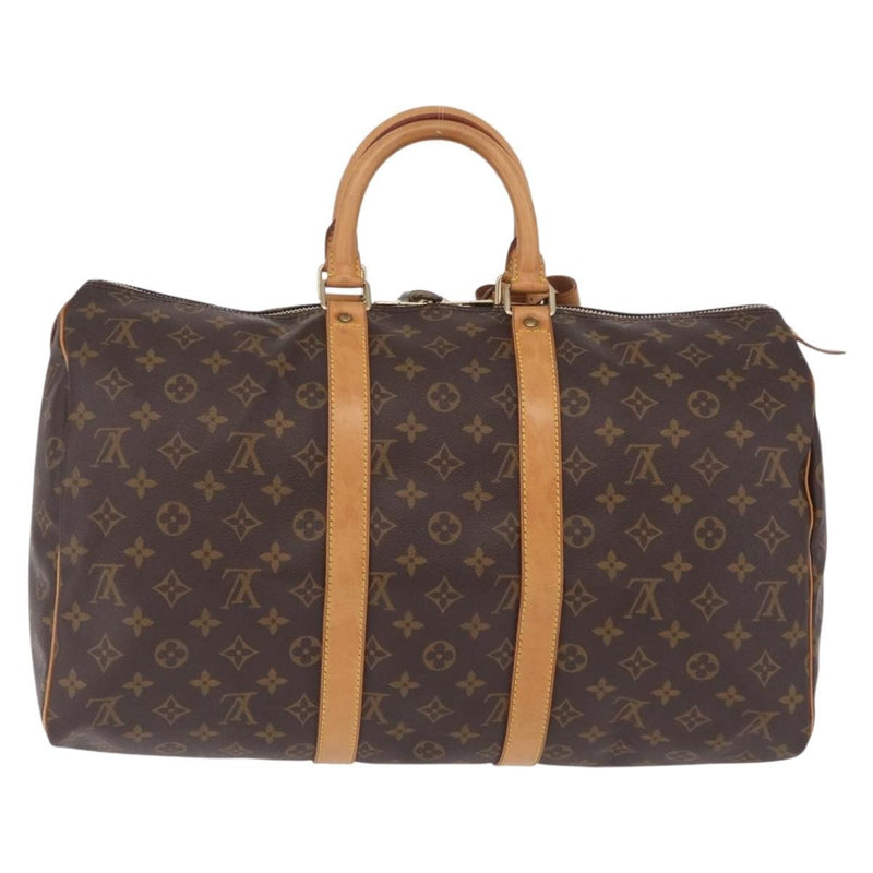 Louis Vuitton Keepall Monogram Canvas Brown Bag