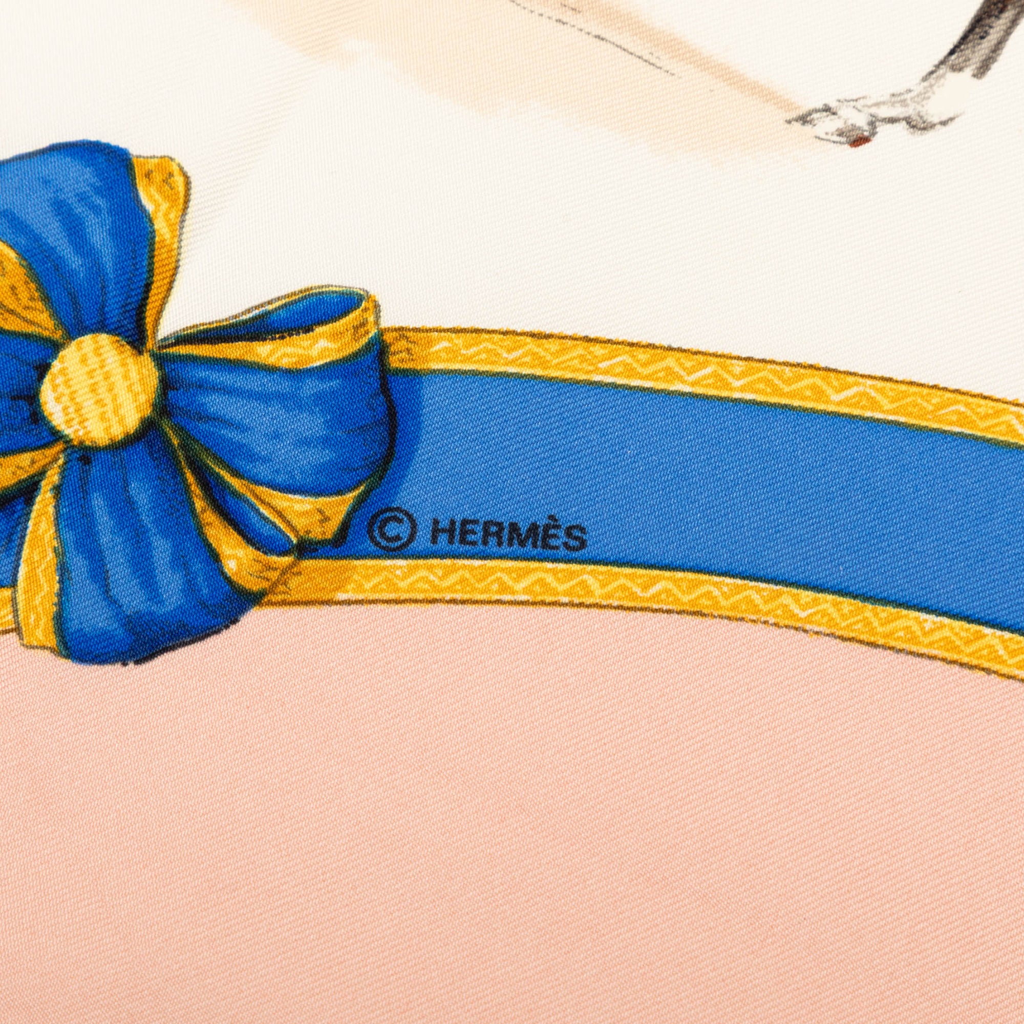 Ecole Francaise d Equitation Silk Scarf 90 - Image 4