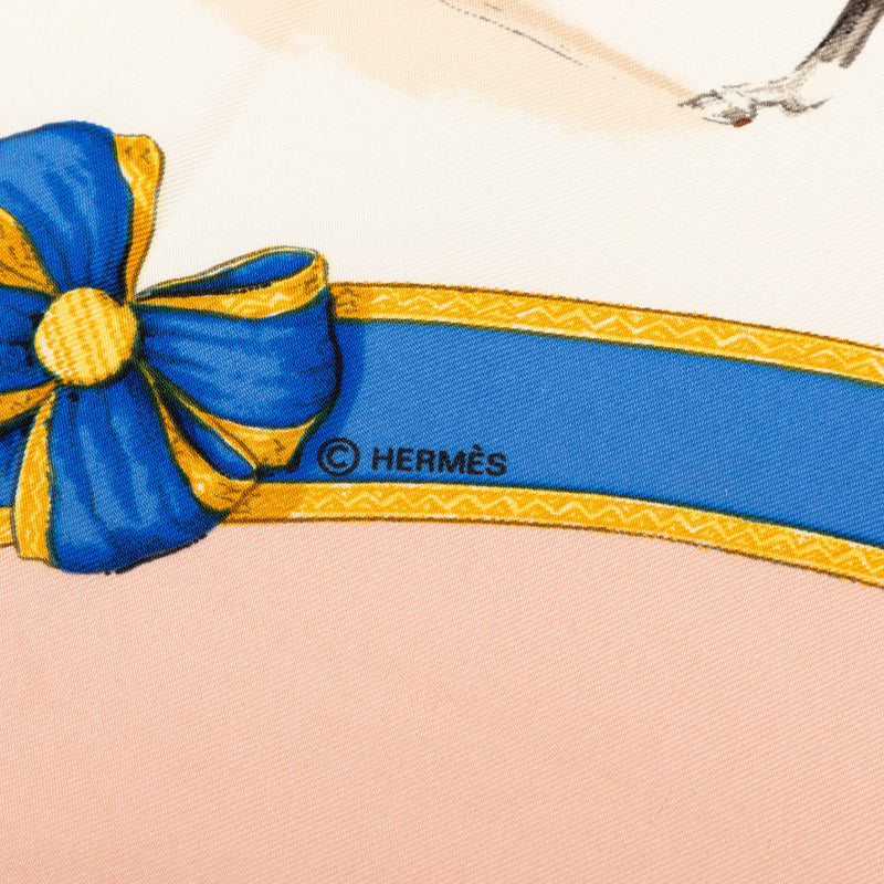 Ecole Francaise d Equitation Silk Scarf 90 - Image 4