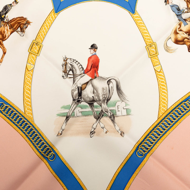 Ecole Francaise d Equitation Silk Scarf 90 - Image 6