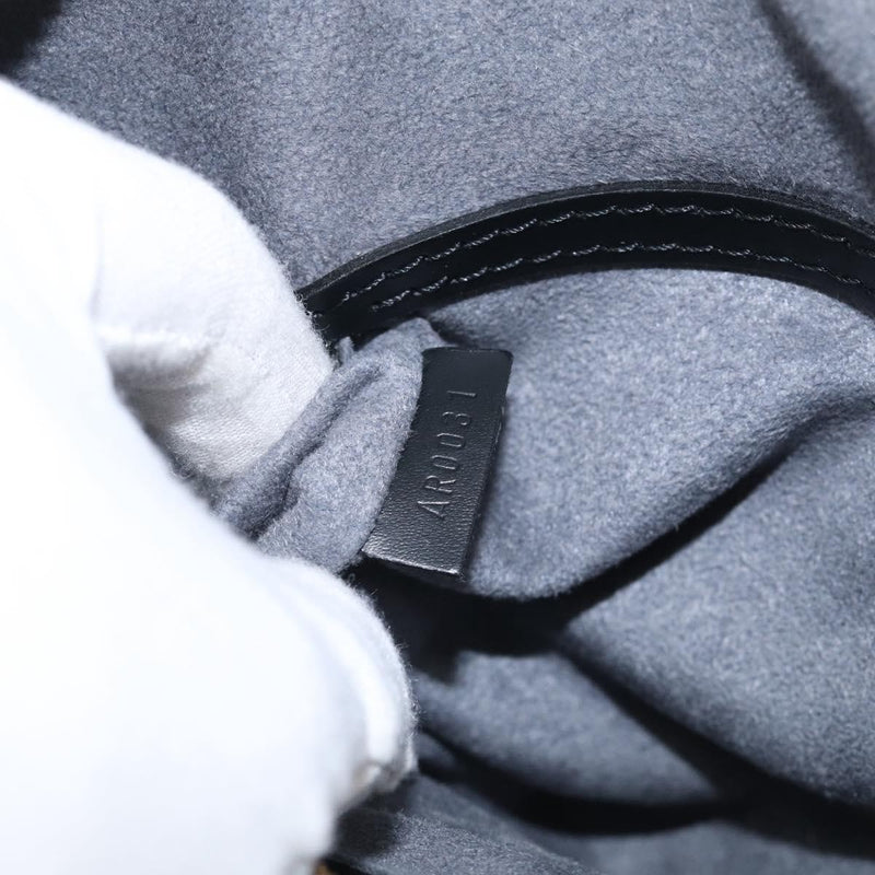 Louis Vuitton Alma Epi Leather Black Bag