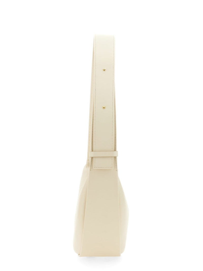 Neous Shoulder Bag — White Leather