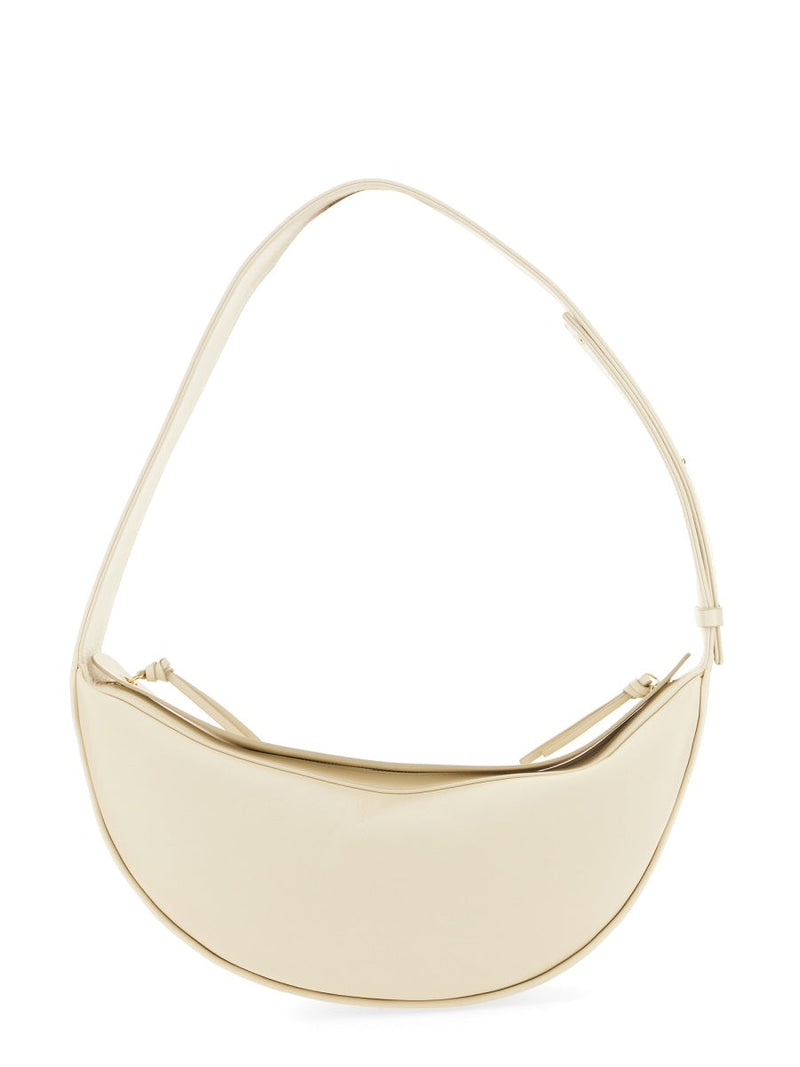 Neous Shoulder Bag — White Leather