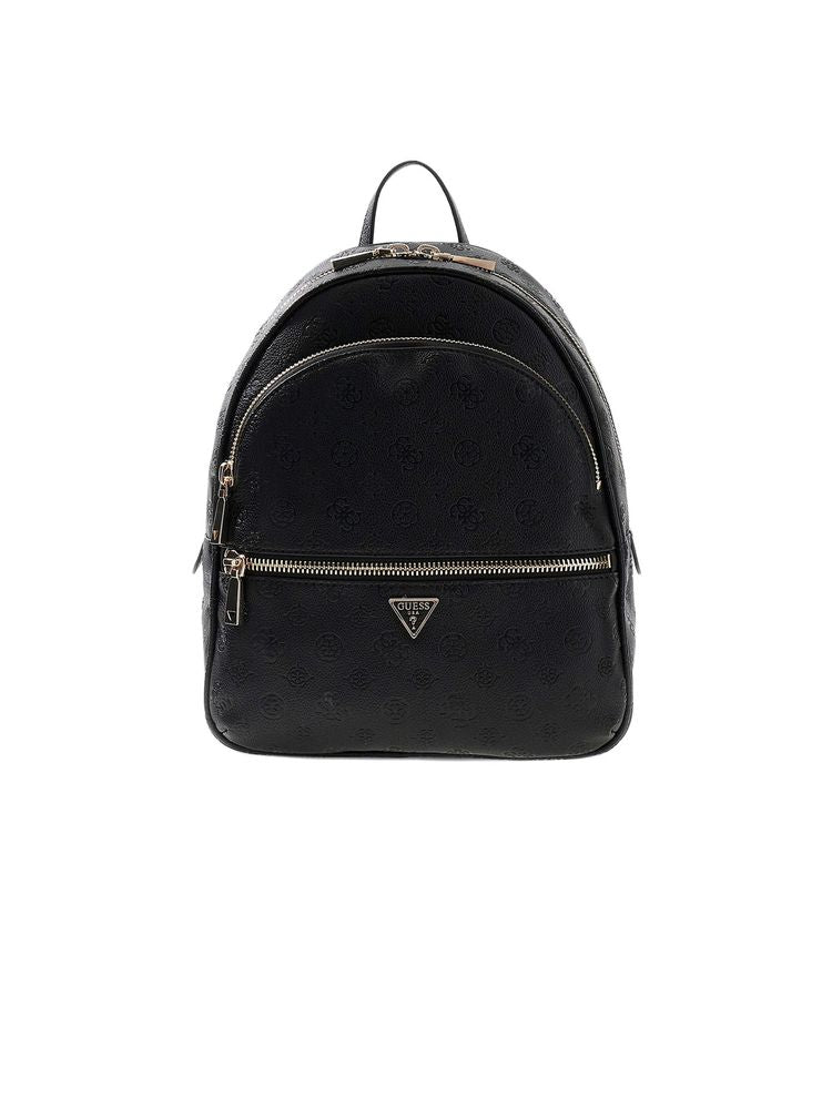 Guess Manhattan Ii Backpack — Black Polyurethane