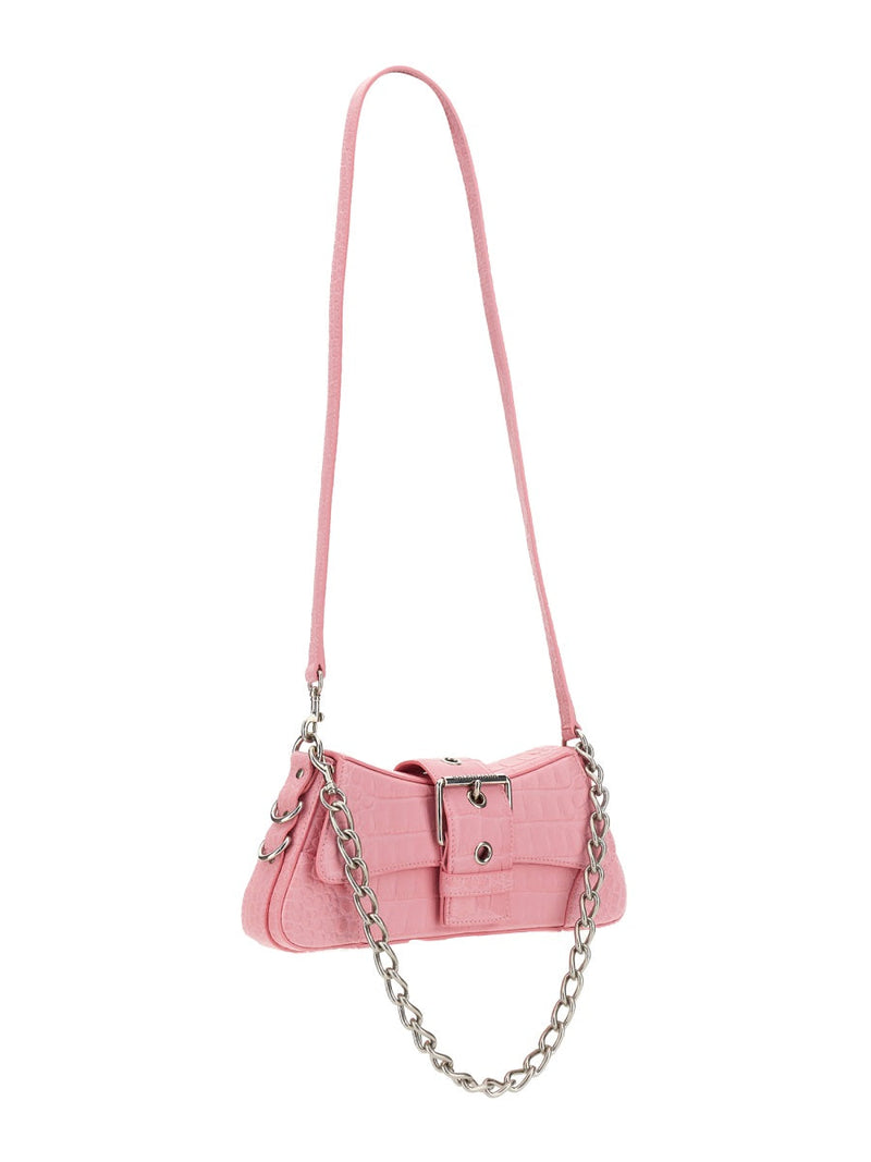 Balenciaga Shoulder Bag — Pink Leather