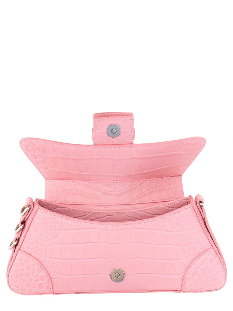 Balenciaga Shoulder Bag — Pink Leather