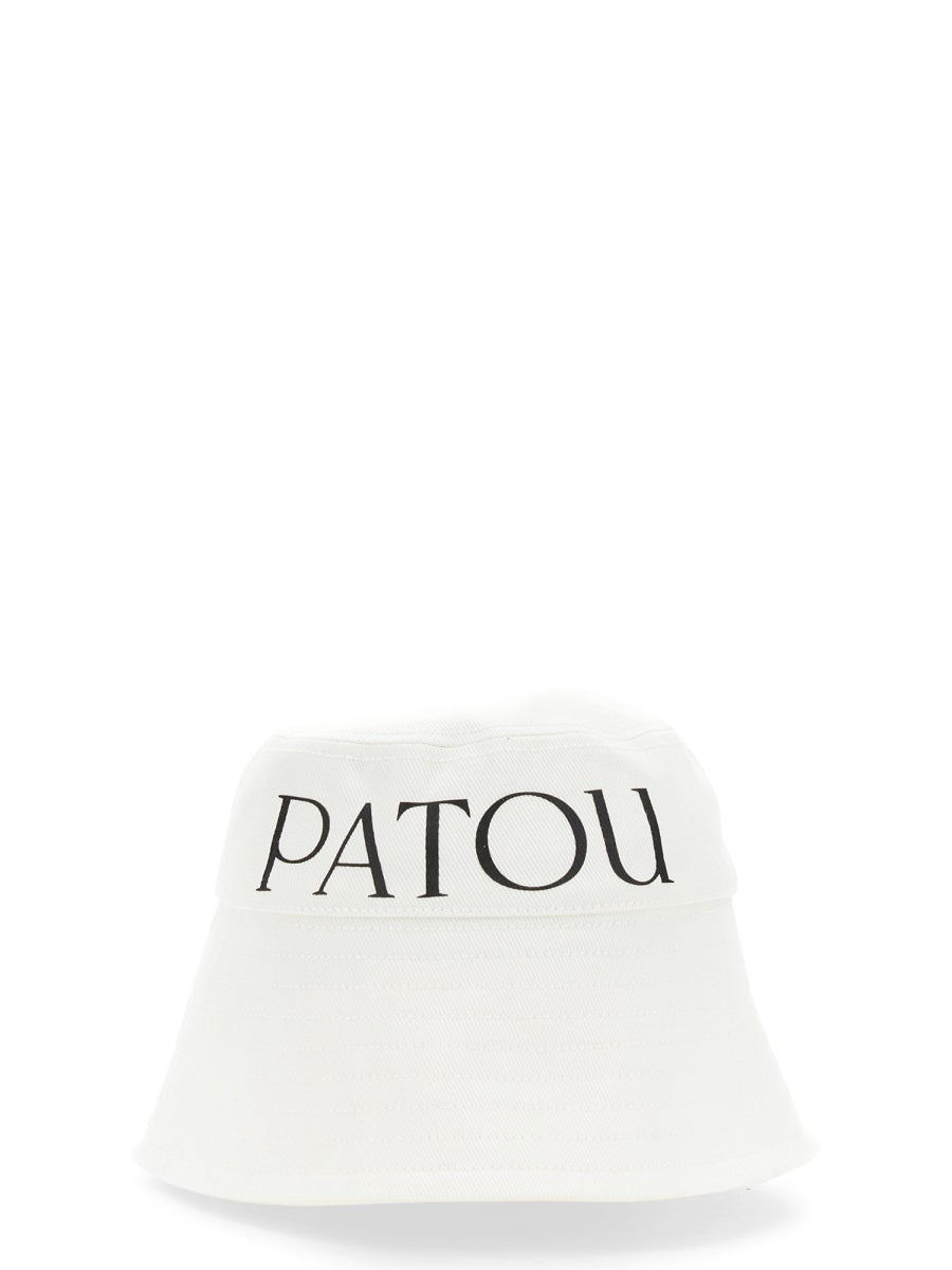 Patou Ac027_0132001w Cotton Bucket Hat — White