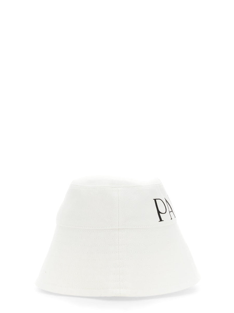 Patou Ac027_0132001w Cotton Bucket Hat — White