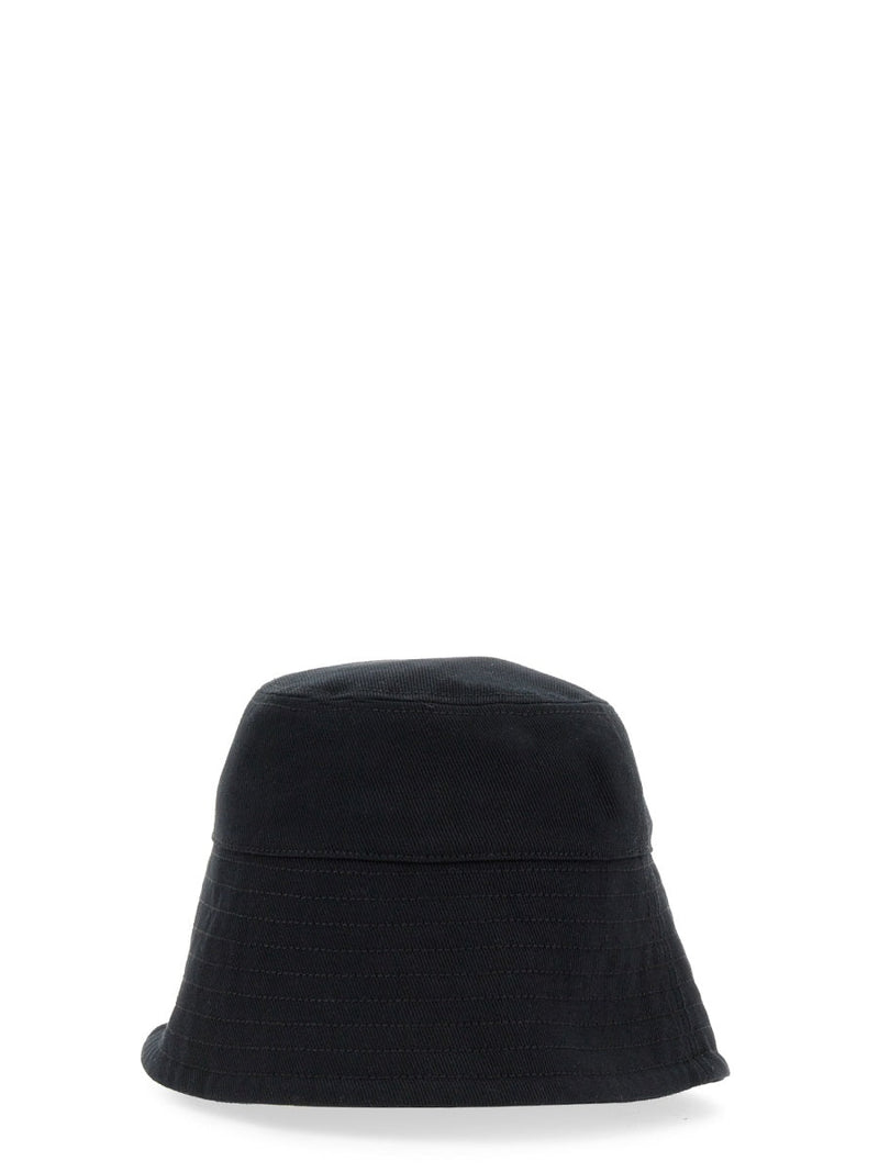 Patou Ac027_0132999b Cotton Bucket Hat — Black