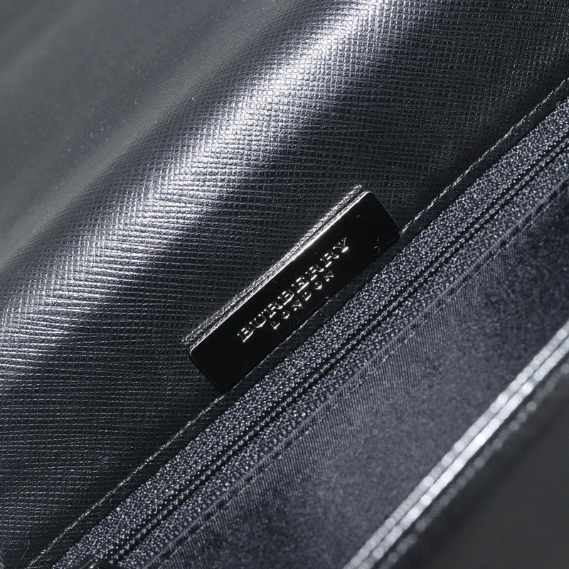 Burberry Vintage Leather Black Bag