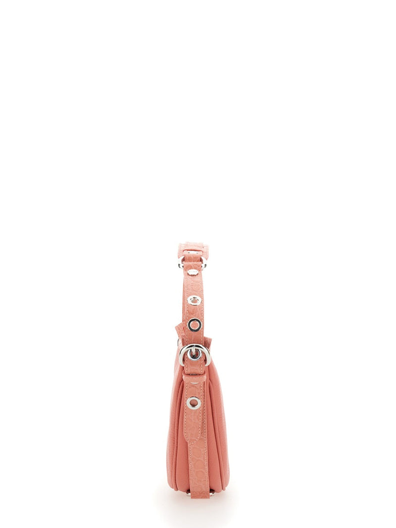 By Far Gib Shoulder Bag — Pink Leather