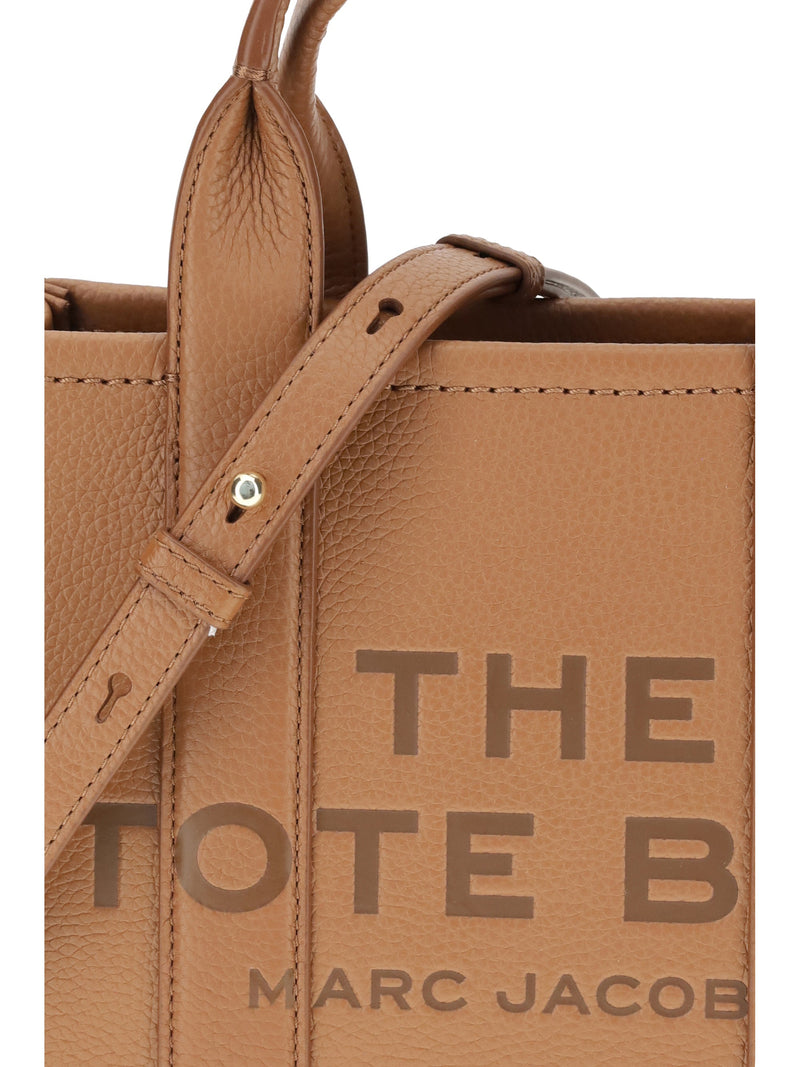 Marc Jacobs Tote Bag — Beige Calf Leather Bos Taurus