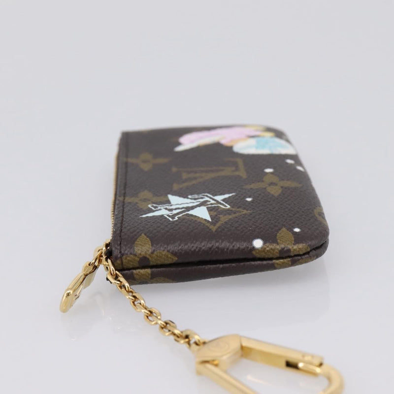Louis Vuitton Pochette Clés Monogram Vivienne Brown Canvas Accessory