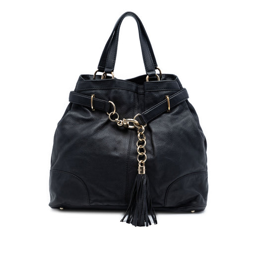 Large Leather Horsebit Sienna Tote - Image 1