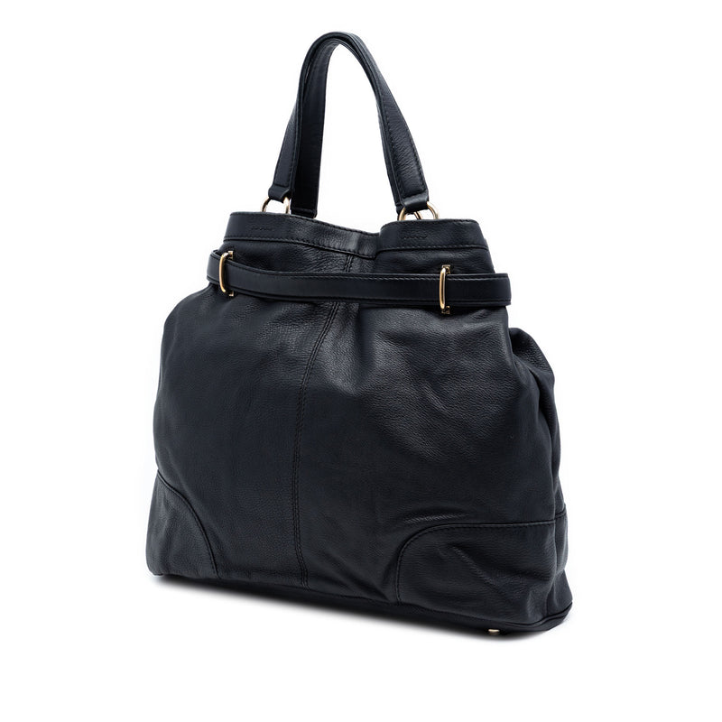 Large Leather Horsebit Sienna Tote - Image 2