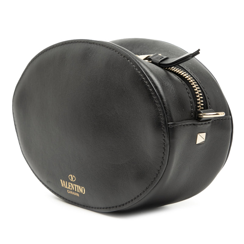Calfskin Rockstud VLTN Oval Crossbody - Image 2