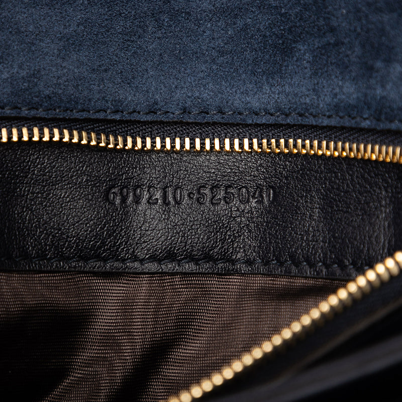 Medium Suede Blondie Crossbody - Image 6