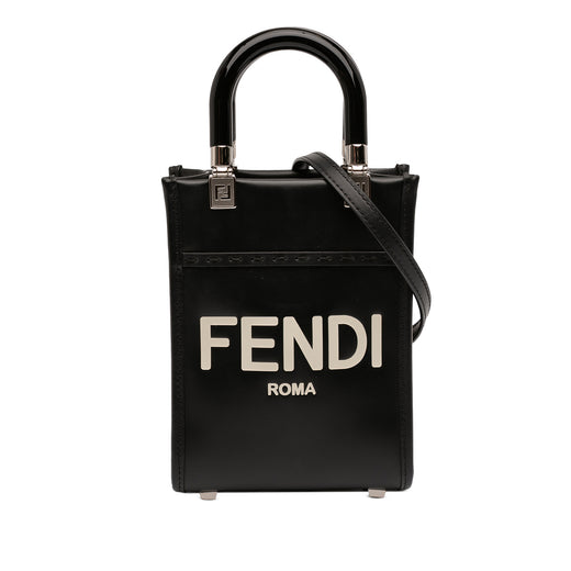 Mini Leather Sunshine Shopper Tote - Image 1