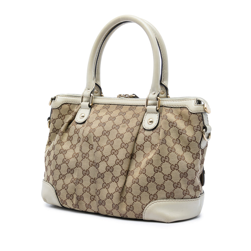 GG Canvas Sukey Satchel - Image 2