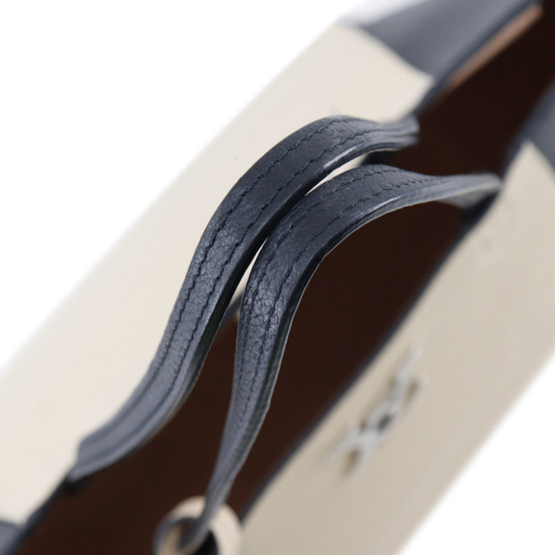 Bicolor Calfskin LockMe Cabas - Image 17