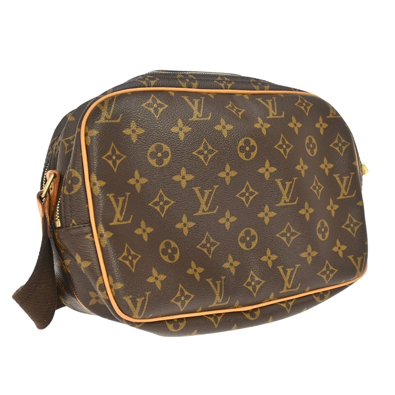 Louis Vuitton Reporter Monogram Canvas Brown Bag
