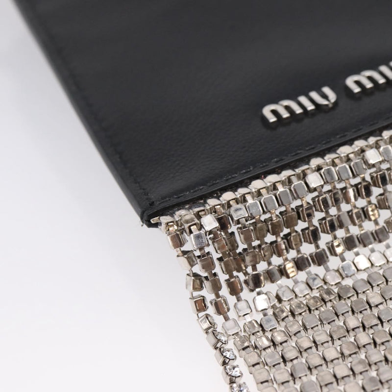 Miu Miu Shoulder Leather Black Bag