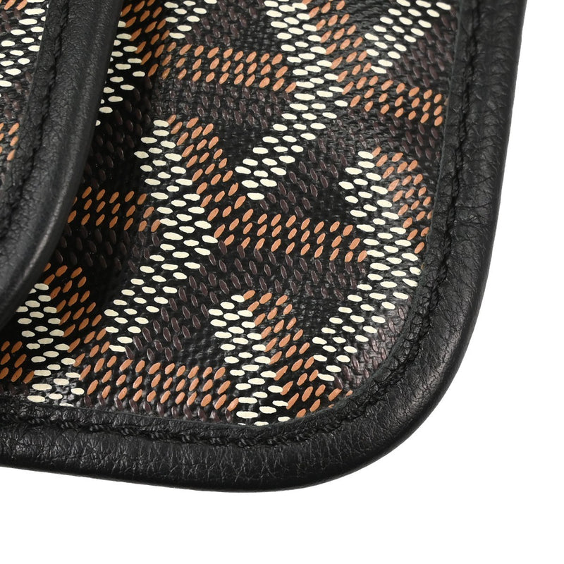 Goyard Saint Louis Coated Canvas Black Bag