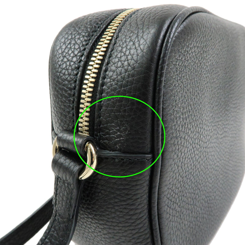 Gucci Soho Disco Leather Black Bag