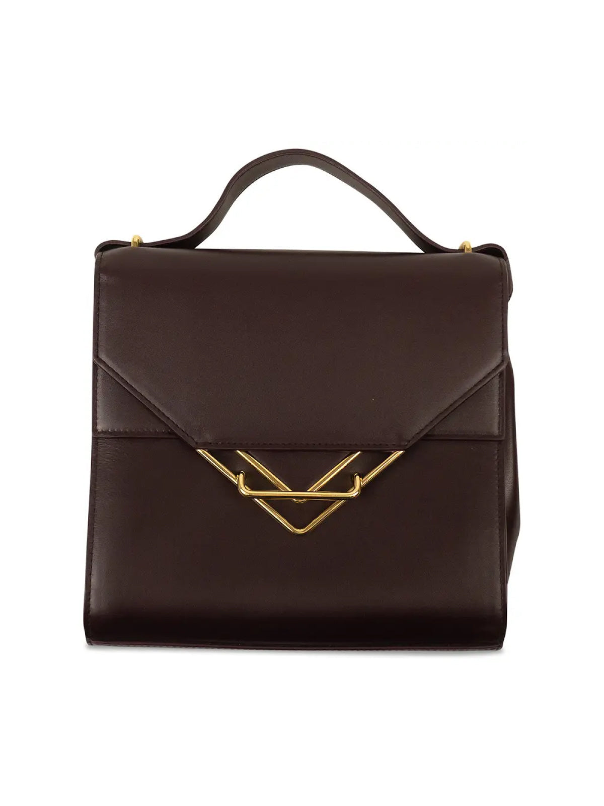 Bottega Veneta Shoulder Bag — Brown Leather