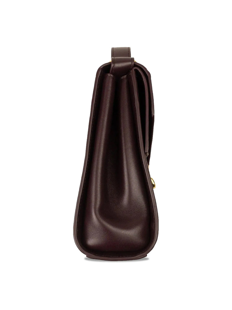 Bottega Veneta Shoulder Bag — Brown Leather