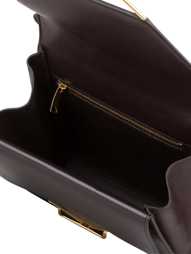 Bottega Veneta Shoulder Bag — Brown Leather