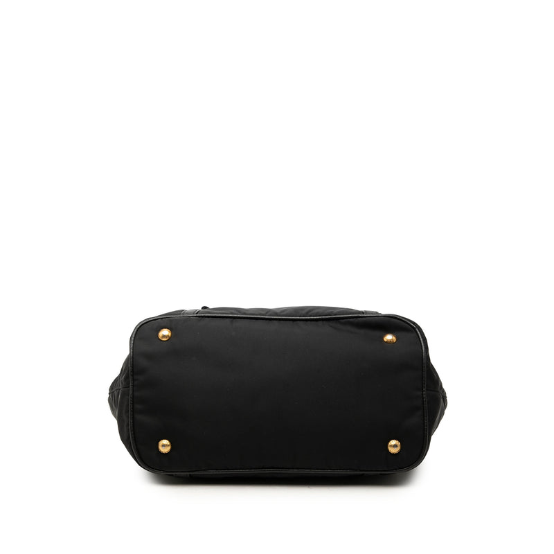 Vitello Daino Trimmed Tessuto Satchel - Image 3