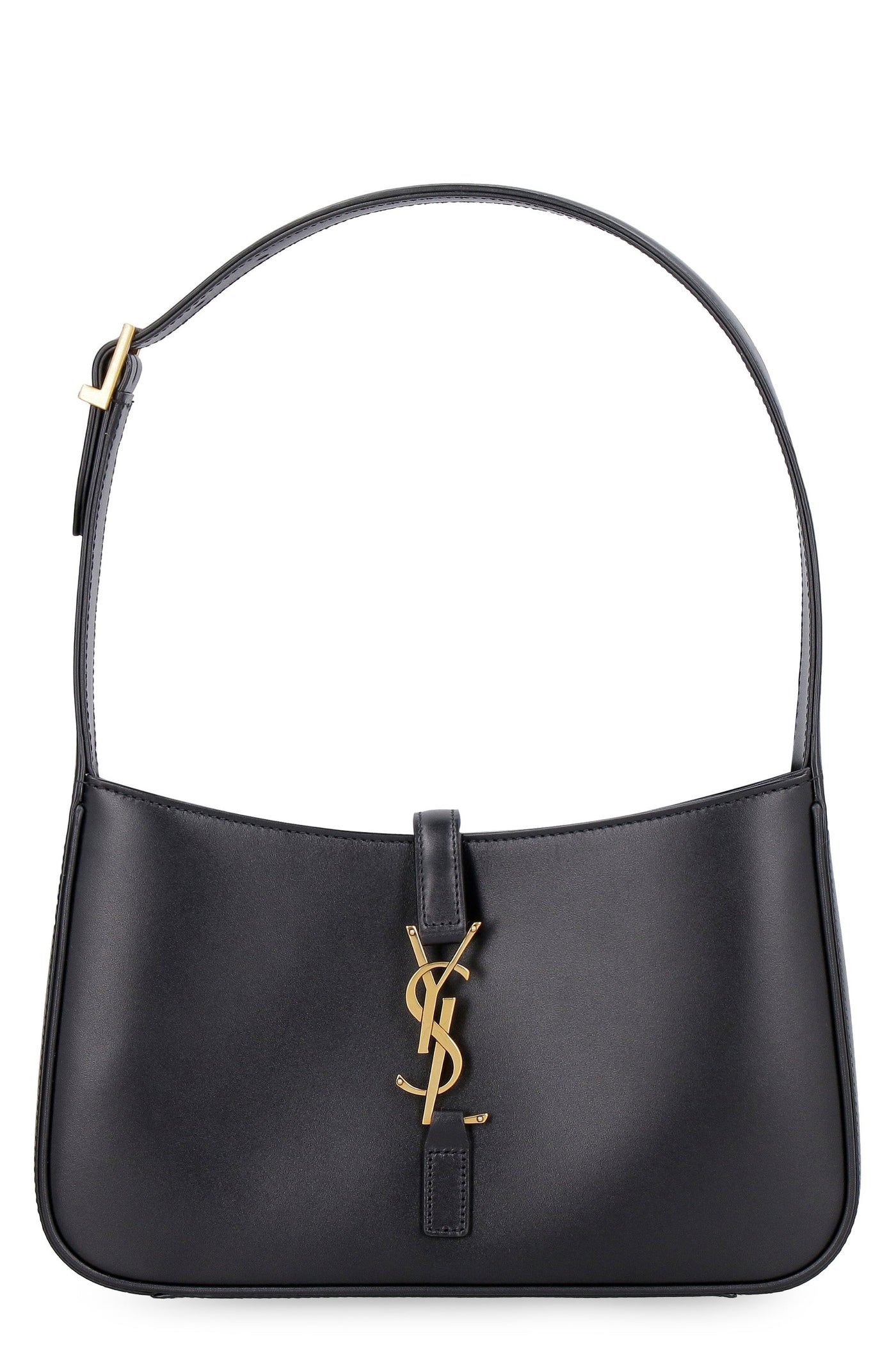 Saint Laurent Le 5 À 7 Shoulder Bag — Black Calf