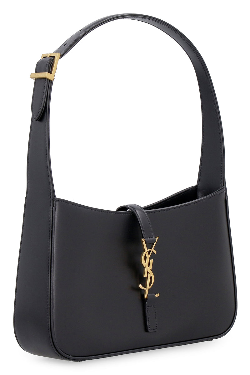 Saint Laurent Le 5 À 7 Shoulder Bag — Black Calf