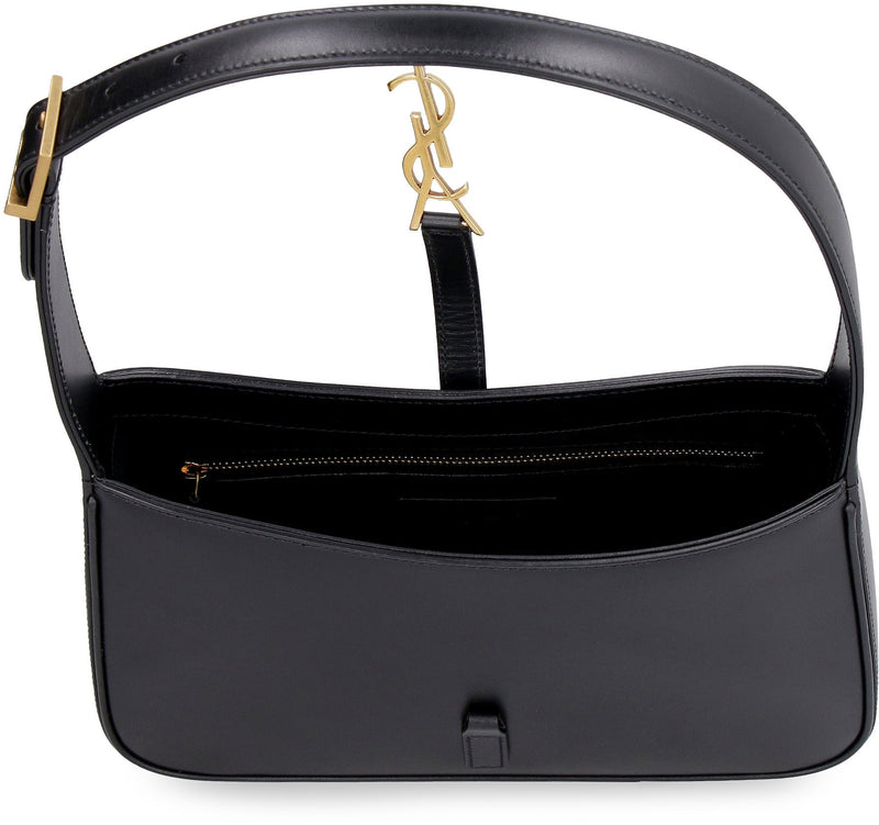 Saint Laurent Le 5 À 7 Shoulder Bag — Black Calf