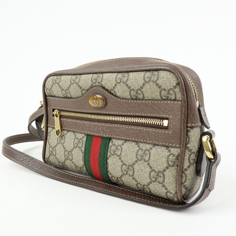 Gucci Ophidia Gg Coated Canvas Beige Bag