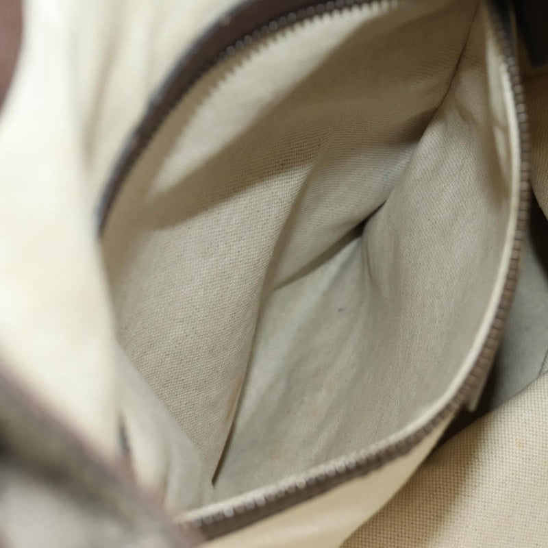 Gucci Neo Vintage Drawstring Bucket Gg Coated Canvas Beige Bag