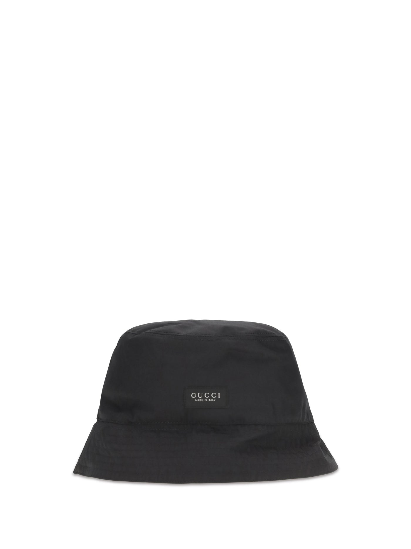 Gucci A006pe4hbk0 Cotton Canvas Bucket Hat — Black Cotton; Polyamide