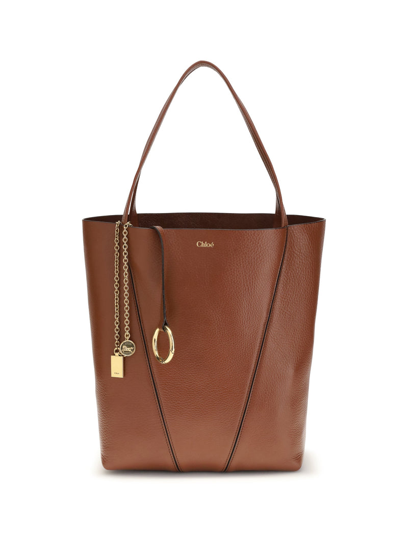 Chloé Shoulder Bag — Brown Calf Leather