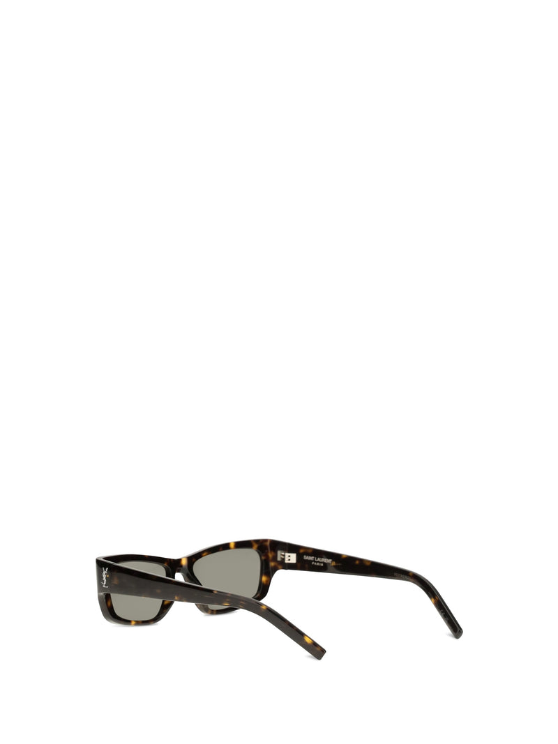 Saint Laurent A003hqy9956 Tortoiseshell Sunglasses — Brown Acetate; Nylon