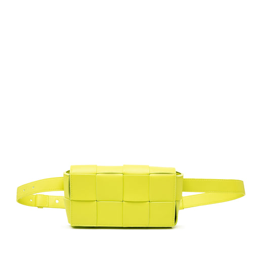 Mini Nappa Intrecciato Cassette Belt Bag - Image 1