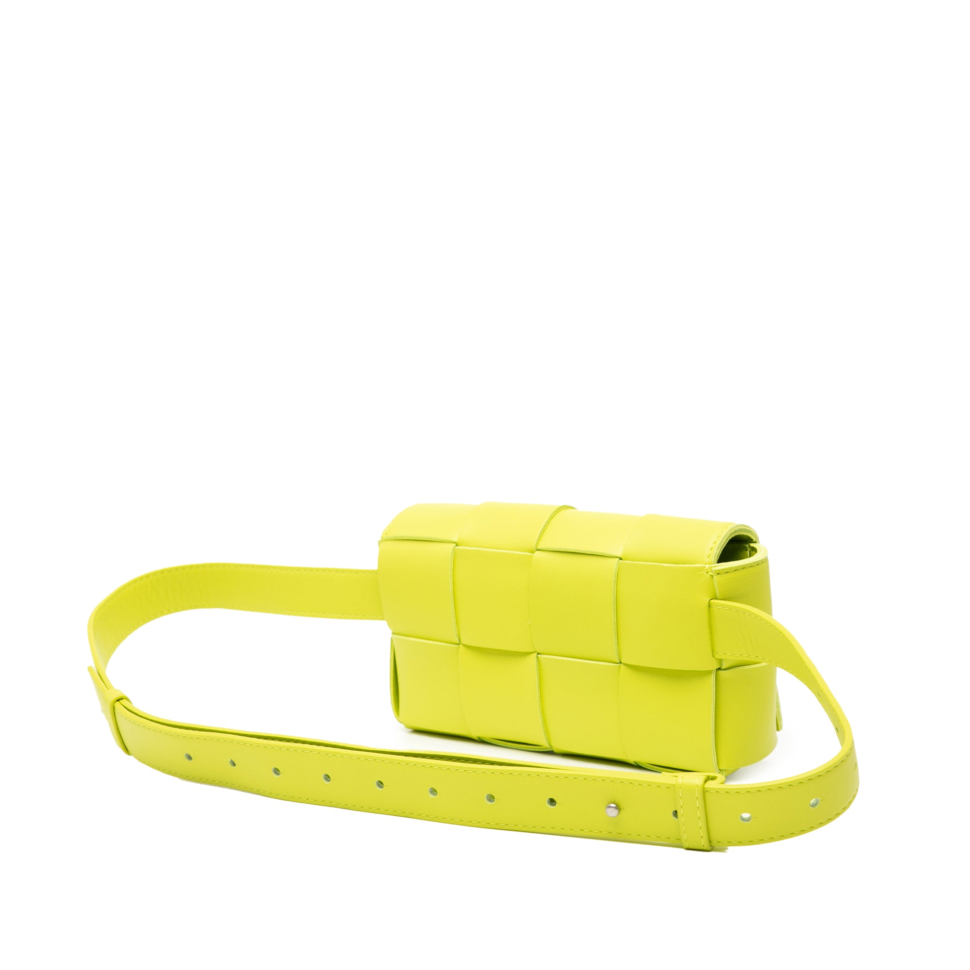 Mini Nappa Intrecciato Cassette Belt Bag - Image 2