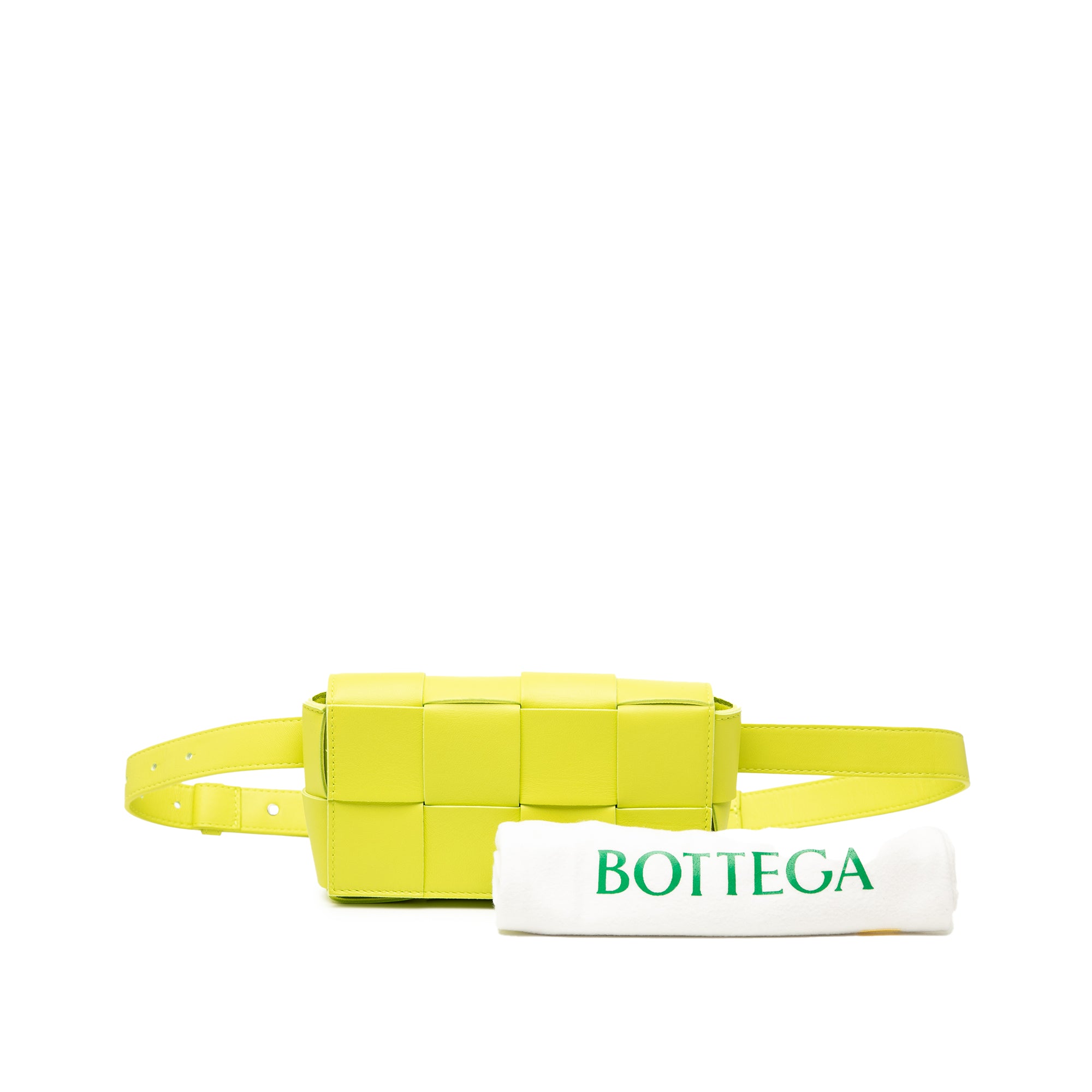Mini Nappa Intrecciato Cassette Belt Bag - Image 8