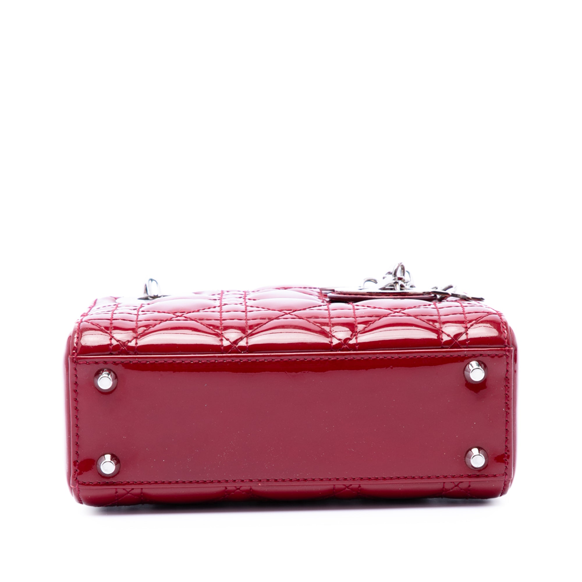 Mini Patent Cannage Lady Dior - Image 3