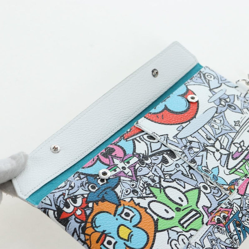 Louis Vuitton Trio Envelope Pouch Set Limited Edition Monogram Comics Canvas Multicolour